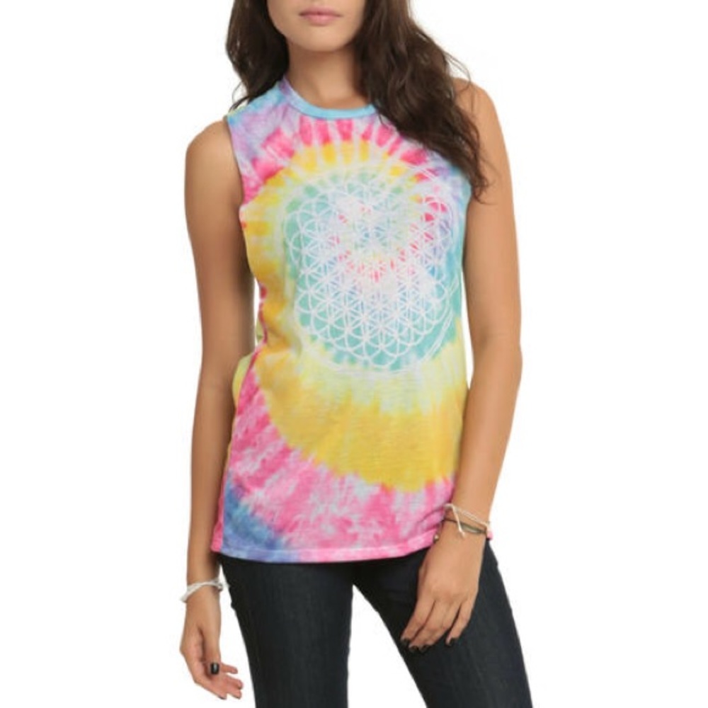 Bring Me The Horizon tie dye shirt